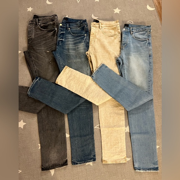 Men's Purple Brand Jeans - Picture 2 of 7